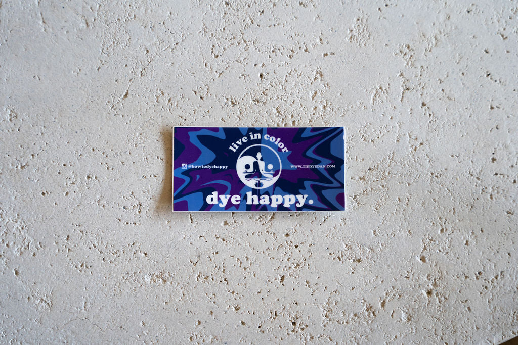 Live in Color: Dye Happy Stickers